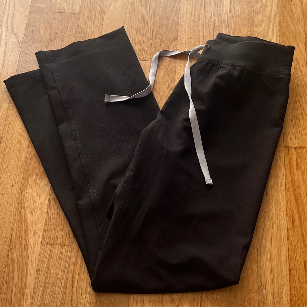 FIGS LIVINGSTON HIGH WAISTED BLACK XXS REGULAR